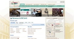 Desktop Screenshot of biusante.parisdescartes.fr