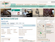 Tablet Screenshot of biusante.parisdescartes.fr